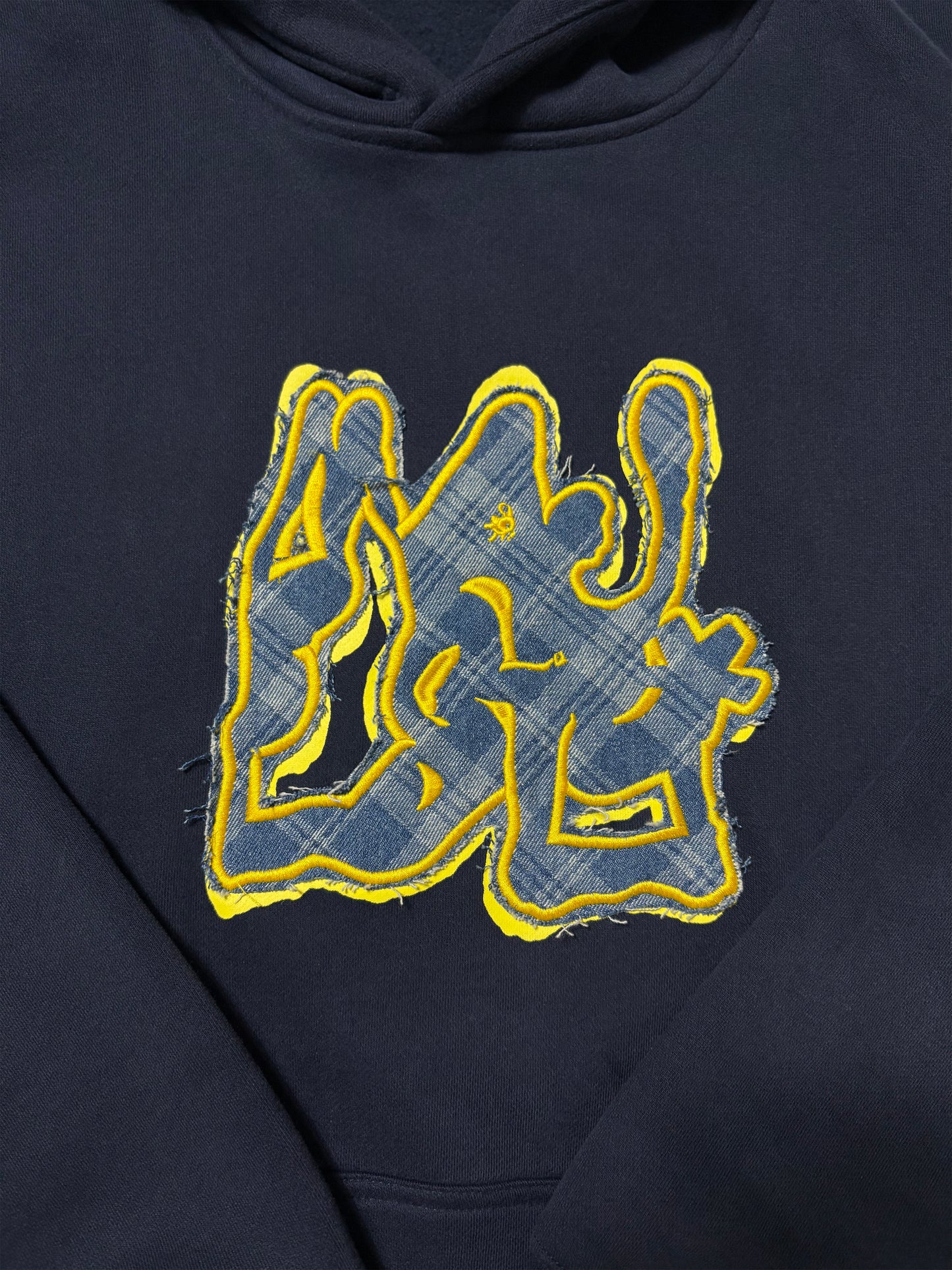 STAMP HOODIE NAVY